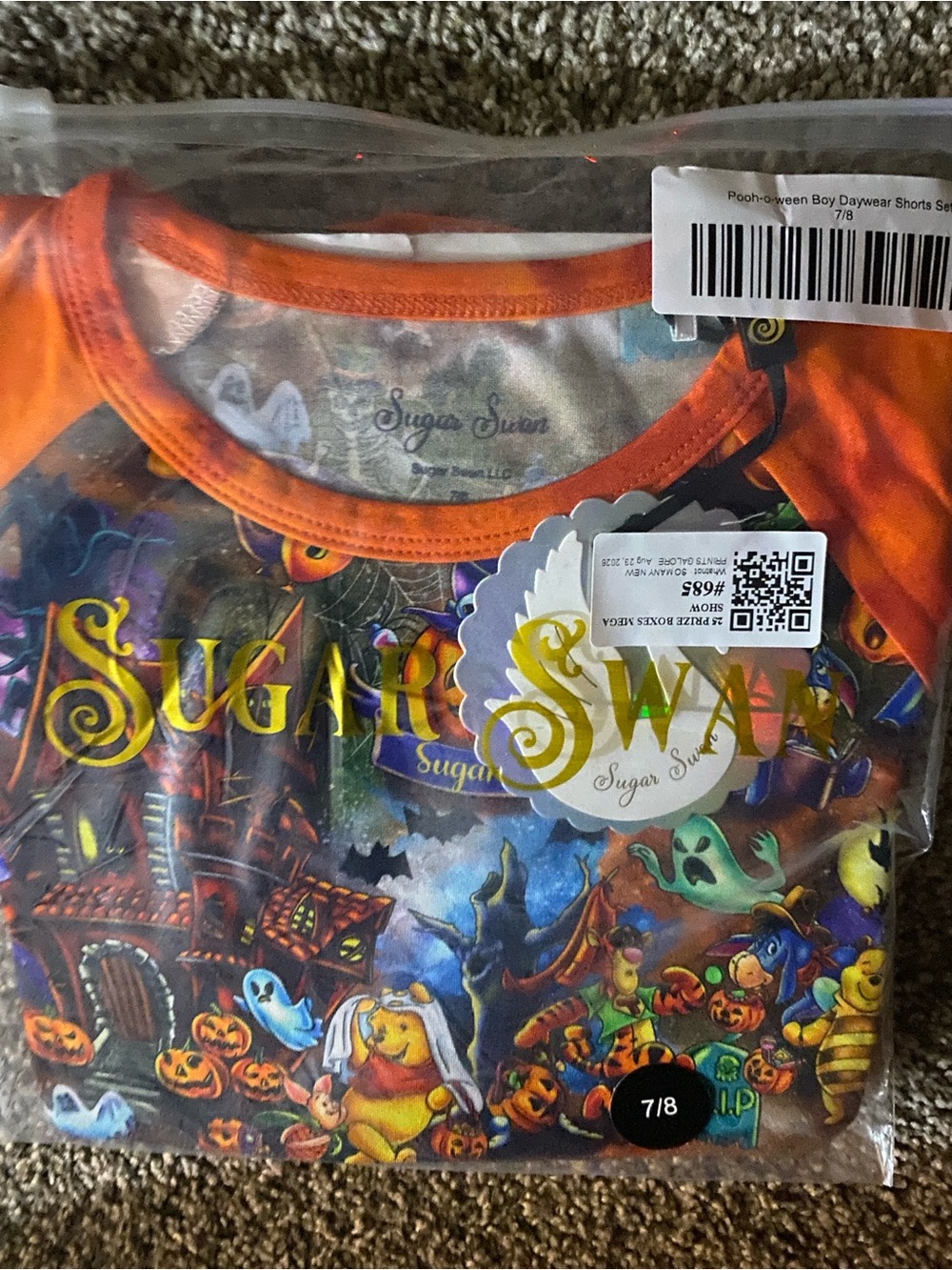 Sugar Swan 7:8 bamboo daywear short set NWT